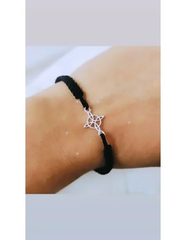 Pulsera Nudo de bruja cuerda