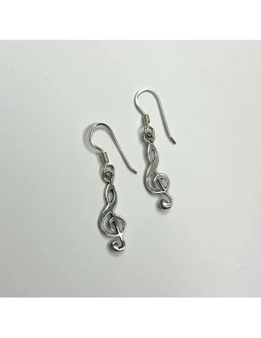 🎶Pendientes Largos Clef a 15 € | Diseño Musical Sofisticado